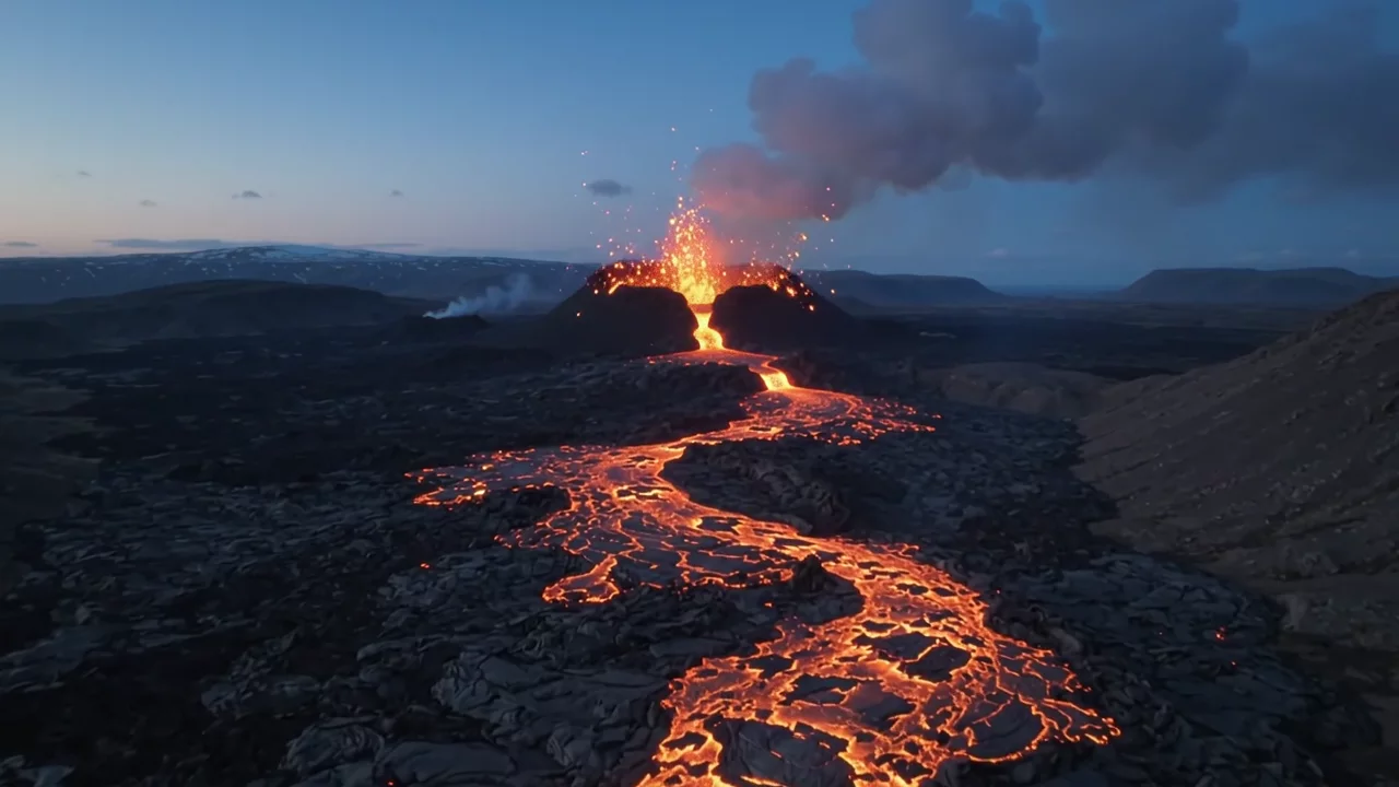 Rivers of fire